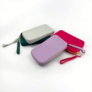 Fashionable Large Capacity Candy Soft Handle Zipper Waterproof <b>Makeup</b> <b>Brush</b> Pouch Travel Portable Stylish Cosmetic Storage <b>Case</b> - Product Image 3