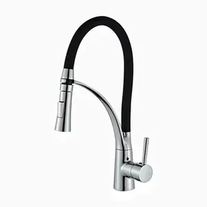 Wholesale Two Way Kitchen Sink Faucet Bottle Glass Cup Washer Ceramic Modern Contemporary Cleaned Matte Black LED Light Polished