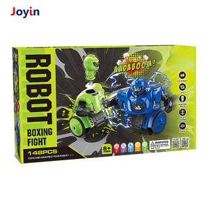 2.4Ghz 2 trong 1 tự làm hơi nước chiến đấu Robot Kit với âm nhạc và 74 phần cho lắp ráp chơi mã hóa thăm dò và thách thức sáng tạo - Product Image 4