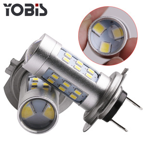 Yobis bombilla de coche <span class=keywords><strong>H7</strong></span> con LED de niebla de reemplazo 2835 21SMD Chipsets coche luces de circulación diurna - Product Image 5