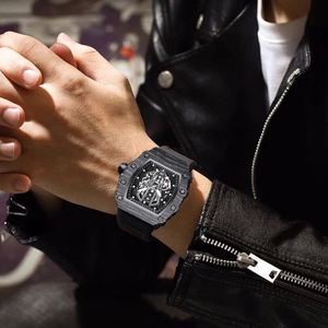 Reloj Deportivo Luminoso para Hombre, Totalmente Automático, Resistente al Agua 30 bar, Pantalla TFT con Resolución 1920x1080, Estilo Ejecutivo Moderno, Nuevo - Product Image 2