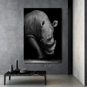 <span class=keywords><strong>Peinture</strong></span> américaine <span class=keywords><strong>moderne</strong></span> sur toile d'animal noir et blanc Décoration de la maison avec de l'huile sur l'éléphant Lion <span class=keywords><strong>Girafe</strong></span> Zèbre pour la décoration intérieure - Product Image 4