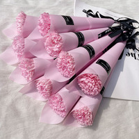 Artículos promocionales para el hogar San Valentín Día DE LA MADRE Color brillante Confeti de baño Flor artificial Presente Rosa