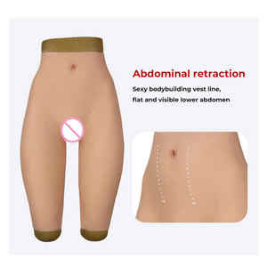 Silicon Gesäß und Hüften Fake Pussy Künstliche <span class=keywords><strong>Vagina</strong></span> Höschen Männlich bis Weiblich Transgender Anzug - Product Image 3