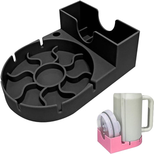 Nhỏ gọn Silicone chai nước khô giá Stanley cup phụ kiện nhà bếp Countertop lưu trữ máy sấy giá để làm sạch - Product Image 5