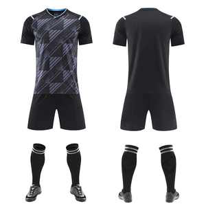 定制升华高品质100% 聚酯男女通用足球俱乐部球衣套装足球制服定制标志英格兰足球 - Product Image 4