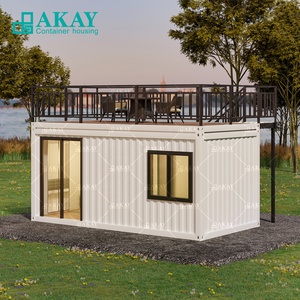 Maisons modulaires préfabriquées de haute qualité de 40 pieds Conteneur pour cafés et bars disponible en taille 20 pieds - Product Image 1