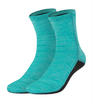 Chaussettes aquatiques en néoprène de 3 mm, semelle en caoutchouc antidérapante, chaussures aquatiques de plage pour femmes et hommes, natation, plongée en apnée, surf, yoga