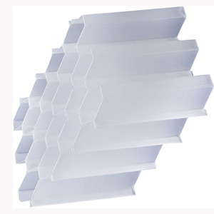 Colons biologiquement actifs de tube de lamelle de PVC/PP MBBR pour la réduction augmentée d'ammoniaque et d'azote - Product Image 2