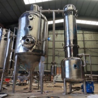 Refroidisseur d'eau évaporatif industriel et évaporateur rotatif à condenseur avec pompe à vide, moteur en acier inoxydable 380V/220V
