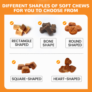 Voeding Omega Zalmolie Doordrenkt Zacht Kauwt Visolie Omega 3 Traktaties Voor Hondenhuid En Vacht Huisdier Gezondheidszorg & Supplementen - Product Image 2