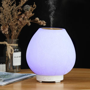 Difusor de Aroma de Resina Blanca de 200 ml, Humidificador Ultrasónico USB con Temporizador para Uso Doméstico y Comercial - Product Image 4