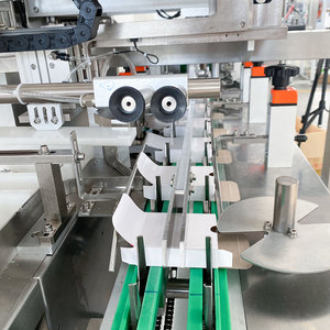 Ligne d'emballage automatique pour aliments, machine de mise en carton pour petits sacs, machine de pliage de boîtes à grande vitesse avec garantie d'un an et service après-vente - Product Image 3