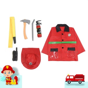 Uniforme de <span class=keywords><strong>pompier</strong></span> soldat de l'armée de l'air de policier astronaute de fête pour enfants <span class=keywords><strong>pas</strong></span> <span class=keywords><strong>cher</strong></span> carnaval carrière déguisement de cosplay pour enfants - Product Image 2