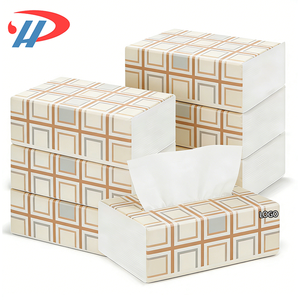 กระดาษเช็ดหน้าคุณภาพสูง ผลิตจากวัสดุที่อ่อนโยนต่อผิวหน้า ยี่ห้อ Fazzoletto Di Carta  สามารถปรับแต่งโลโก้ได้ กระดาษเช็ดหน้า 4 ชั้น สำหรับใช้ในครัวเรือน - Product Image 2