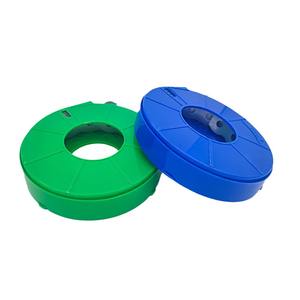 Anneau de gestion des câbles Liushi 12 mm x 10 m bleu-vert, organisateur électronique polyvalent pour câbles - Product Image 1