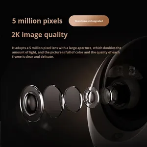 Caméra Robot de Surveillance pour Animaux de Compagnie 1080p, Portée 30m+, Portable, Utilisation Domestique, Contrôle par Application <span class=keywords><strong>Mobile</strong></span> à Distance, Sans Réseau Requis, Sans Fil, Sans Prise - Product Image 3