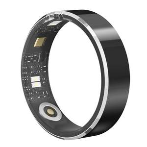 2025 трендовый водонепроницаемый IP68 MX-R217 фитнес-трекер для сна с вибрацией, интеллектуальное приложение для измерения температуры сердца - Product Image 1