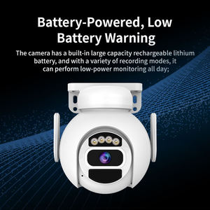 SMARSECUR Cámara de 3MP con Lente IP66 Impermeable, Visión Nocturna en Color, WiFi 5G/4G GSM, Carga Solar Continua de 365 Días, Detección Humana PIR - Product Image 5