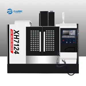 3-अक्ष सीएनसी मिलिंग मशीन मशीनिंग केंद्र XH7124 कम कीमत के साथ बिक्री के लिए