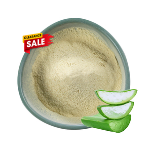 Food Grade Lyofilisatie Biologisch Aloë Vera Concentraat Poeder 100X200X100:1 200:1 Gevriesdroogd Aloë Vera Gel Poeder - Product Image 2