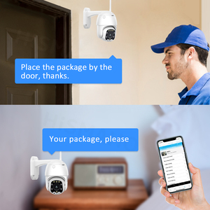 Ngoài trời 1080P HD CMOS cảm biến PTZ dome <span class=keywords><strong>camera</strong></span> <span class=keywords><strong>30m</strong></span> <span class=keywords><strong>IR</strong></span> tầm nhìn ban đêm 2-cách âm thanh P2P an ninh không dây wifi Bộ nhớ lưu trữ thẻ - Product Image 2