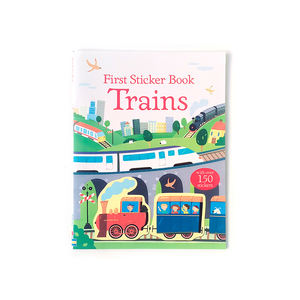 Mon premier <span class=keywords><strong>livre</strong></span> d'apprentissage préscolaire personnalisé pour enfants, couverture souple, impression de livres autocollants réutilisables pour enfants - Product Image 1