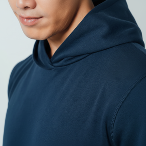 Sudadera básica de 2 bolsillos para hombre, Sudadera con capucha, Sudadera con capucha de cáñamo y algodón orgánico, colección de sudaderas con capucha al por mayor - Product Image 1