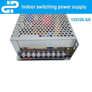 Transformateur LED 20A 250W, driver LED 12V, alimentation à découpage SMPS pour éclairage LED, contrôleur industriel et capteurs CCTV - Product Image 3