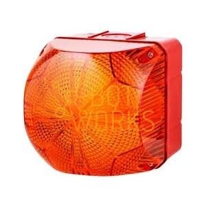 Luce di Segnalazione di Sicurezza Auer 874761408 in Plastica IP65 con LED Rosso - Nuova - Product Image 1