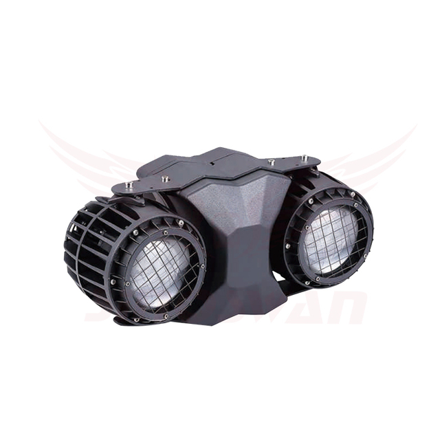 Two Eyes IP65 2pcsx150w Rgbw Cold Warm White Cob Audience Par Led Blinder Light for Studio Concert