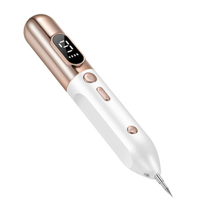 Penna per la rimozione di nei e verruche, kit per la rimozione di macchie cutanee con 9 livelli di intensità, portatile e ricaricabile - Product Image 3
