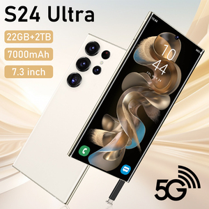 2025 mới S24 siêu điện thoại thông minh phiên bản toàn cầu <span class=keywords><strong>CDMA</strong></span> 5G Mạng 7.3 inch Màn hình HD MTK Bộ vi xử lý thẻ kép điện thoại di động - Product Image 4