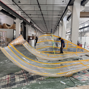 Fabriek Direct Custom Nieuw Ontworpen Acryl Aangepaste <span class=keywords><strong>Aquarium</strong></span> Achtergrond Te Koop - Product Image 4