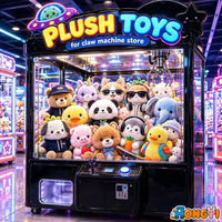 Plus de 30K designs - Peluche Ours Panda de 8 pouces, style Chibi mignon, jouet pour machine à griffes, vente en gros pour salles d'arcade et centres commerciaux