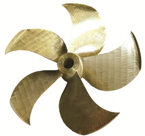 Équipement de propulsion marine, nouvelle hélice CLT pour grand navire, 6 pales, diamètre. Hélice de bateau personnalisée de 8680 mm - Product Image 1
