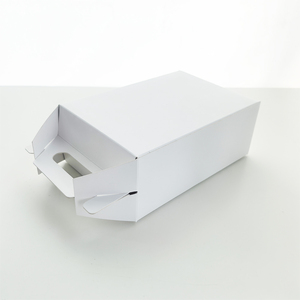 사용자 정의 흰색 판지 포장 빼앗아 음식 상자 와인 운반 대 병 홀더 종이 상자 - Product Image 2