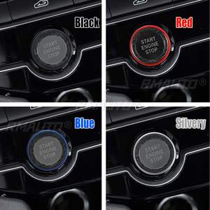 ฝาครอบปุ่มสตาร์ทรถยนต์แบบคริสตัลสำหรับรถจักรยานยนต์ยี่ห้อ Jaguar ที่มีปุ่มสตาร์ทแบบสัมผัสเดียวตรงกลาง ป้องกันรอยขีดข่วน - Product Image 2