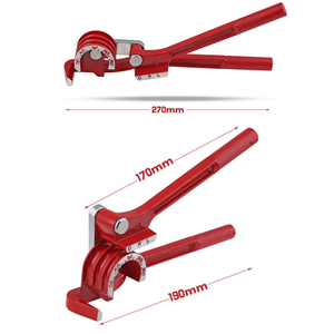 Dobladora de Tubos 3 en 1 con Ángulos de Flexión de 180 Grados, Herramientas de Doblado de Tubos Resistentes Hechas de Aluminio - Product Image 4