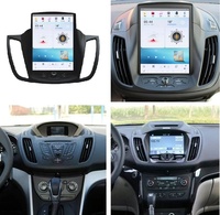 Écran vertical de navigation GPS pour voiture Android 11 de 10,4 pouces pour Ford Kuga 2 Escape 3 2013-2017 Autoradio Stéréo Lecteur multimédia