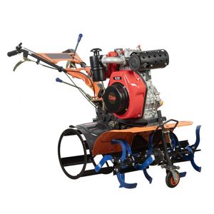 CDHB Multifunctional Two-<b>Wheel</b> 178F 7HP Diesel Power Tiller High Productivity <b>Small</b> Farm Cultivator 1 Year Warranty for Ditching - Product Image 2