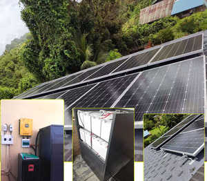 ชุดโซลาร์เซลล์ 5000 วัตต์ 5kW แบตเตอรี่ลิเธียม MPPT โพลีคริสตัลไลน์ซิลิคอน ระบบออฟกริด สำหรับติดตั้ง - Product Image 5