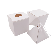 Prix usine personnalisé poignée emballage papier boîtes d'emballage boîte en carton conception gâteau boîte d'emballage