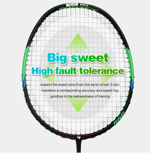 Raquette de <span class=keywords><strong>badminton</strong></span> professionnelle en fibre de carbone avec poignée en PU et absorption des chocs douce pour le modèle M600 - Product Image 3