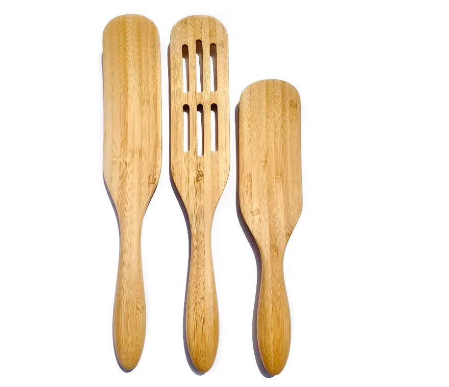 Wholesale 3 Piece Versatile Accessories Bamboo Wooden Kitchen Utensils