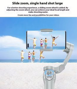 L7C Pro Phone Gimbal Handheld Gimbal <b>Stabilizer</b> With AI Automatic Face Tracking and Fill Light Functions - Product Image 6