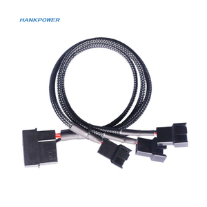 IDE 4Pin CPU Fan Splitter kablo 1 ila 4 4pin kablo 27cm - Product Image 4