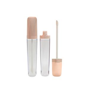Tubo y Envase de Brillo Labial Nude al por Mayor, Tubo de Base para Brillo Labial Vacío y No Pegajoso - Product Image 1