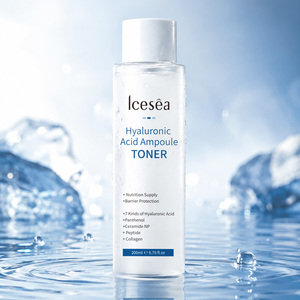 Tónico <span class=keywords><strong>Facial</strong></span> Multiactivos con Ácido Hialurónico, Pantenol, Ceramida, Péptidos y Colágeno, Hidratante Profundo para el Cuidado de la <span class=keywords><strong>Piel</strong></span>, 6.76 fl.oz, OEM ODM - Product Image 3