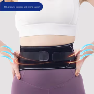 <span class=keywords><strong>Ceinture</strong></span> de soutien <span class=keywords><strong>lombaire</strong></span> réglable avec logo personnalisé OEM, pour adulte, avec coussin <span class=keywords><strong>lombaire</strong></span> amovible - Product Image 5